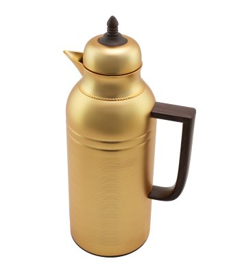 Tea & Coffee Vacuum Flask Set 2Pcs 1.75L – Gold Mat - 008 02