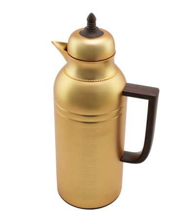 Tea & Coffee Vacuum Flask Set 2Pcs 1.75L – Gold Mat - 008 02