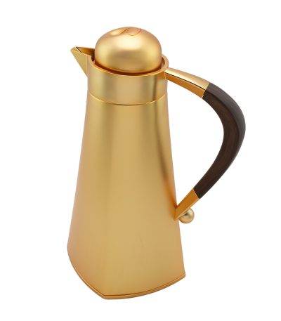 Modern Tea & Coffee Vacuum Flask Set 2Pcs 1.75L Gold Mat - 019 02