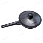 12 Pcs Granite Non-Stick Cookware Set Silver — view 6