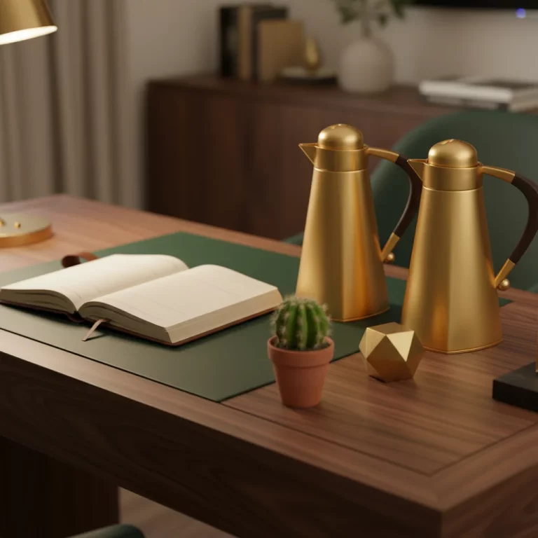 Modern Tea & Coffee Vacuum Flask Set 2Pcs 1.75L — Office Refreshment