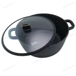 Black Granite Non-Stick Casserole 41 cm — view 2