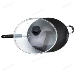 Black Non-Stick Wok 36 cm 6L — view 2