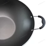 Black Non-Stick Wok 36 cm 6L — view 3