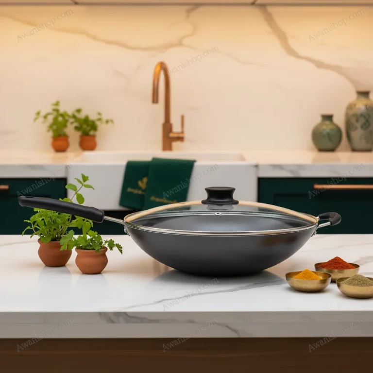 Black Non-Stick Wok 36 cm 6L — Culinary Enthusiasts