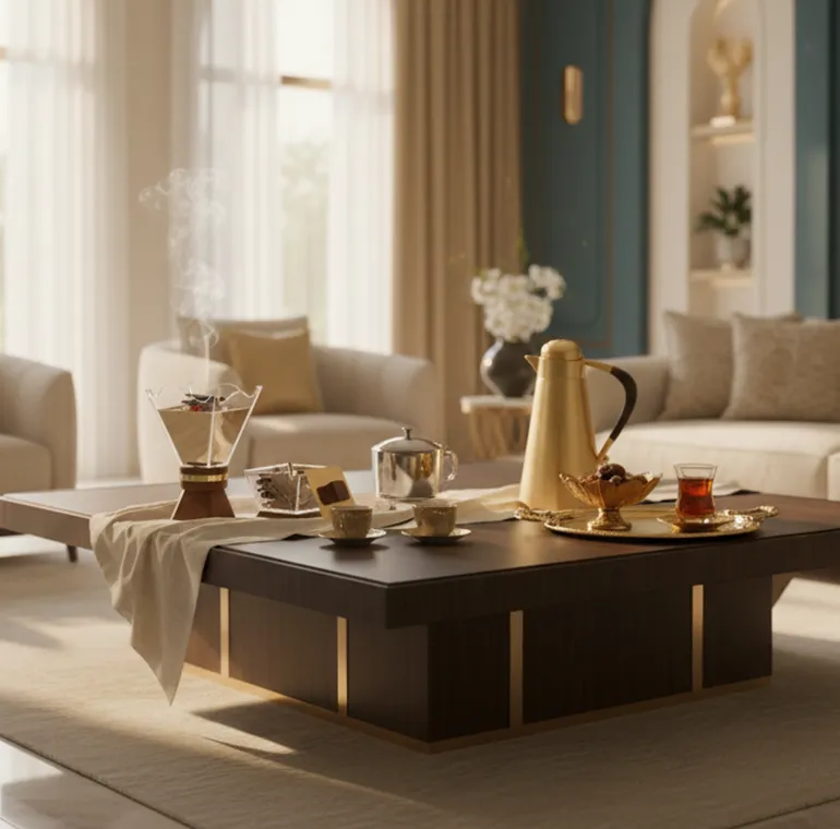 houseware in modern arabic living room