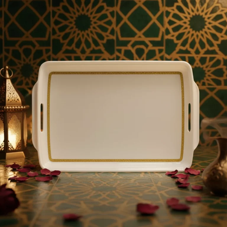 Melamine Serving Tray — Formal Entertaining