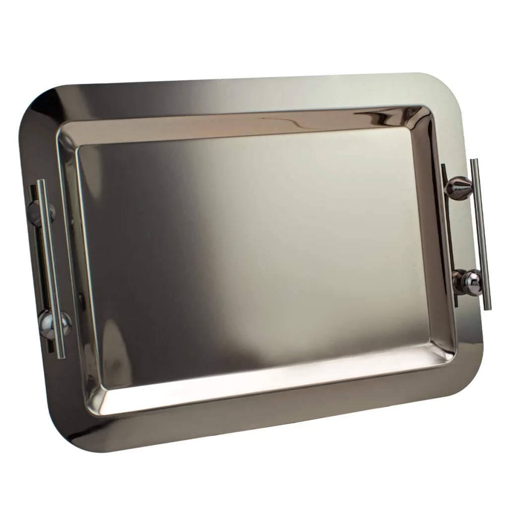 Modern Luxury Stainless Steel Serving Tray