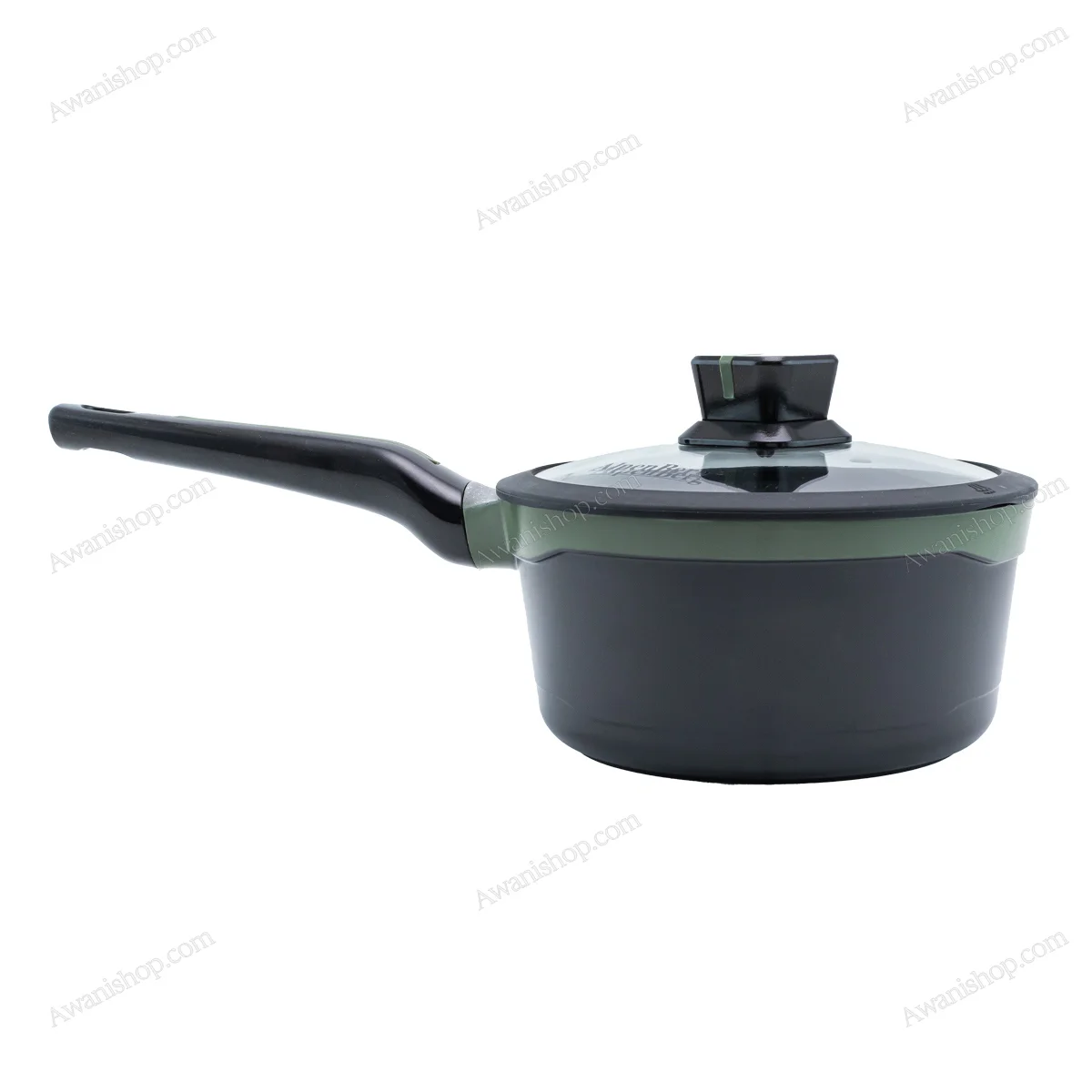 Olive Green Granite Non-Stick Sauce Pan 20 cm Olive Green Granite Non-Stick Sauce Pan 20 cm