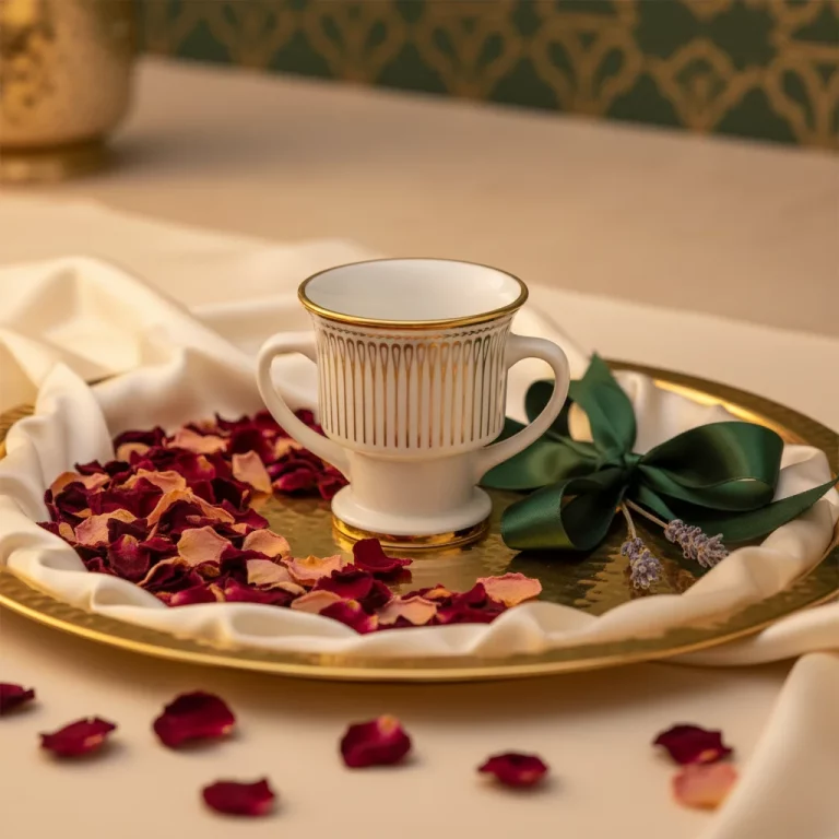 Round Porcelain Incense Burner — Gifting to Loved Ones