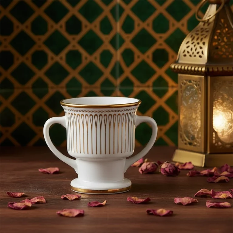 Round Porcelain Incense Burner — Meditation Sessions