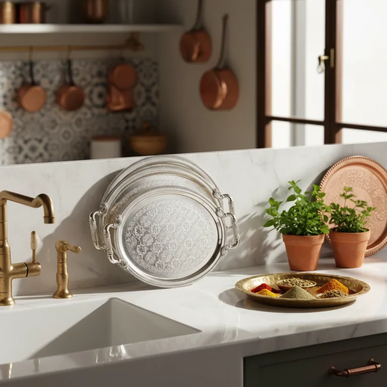 Stainless Steel Oval 3 Pieces Tray Set — Daily Meal Enhancements