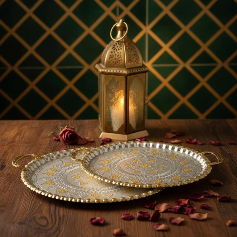 Stainless Steel Round Tray — Corporate Functions