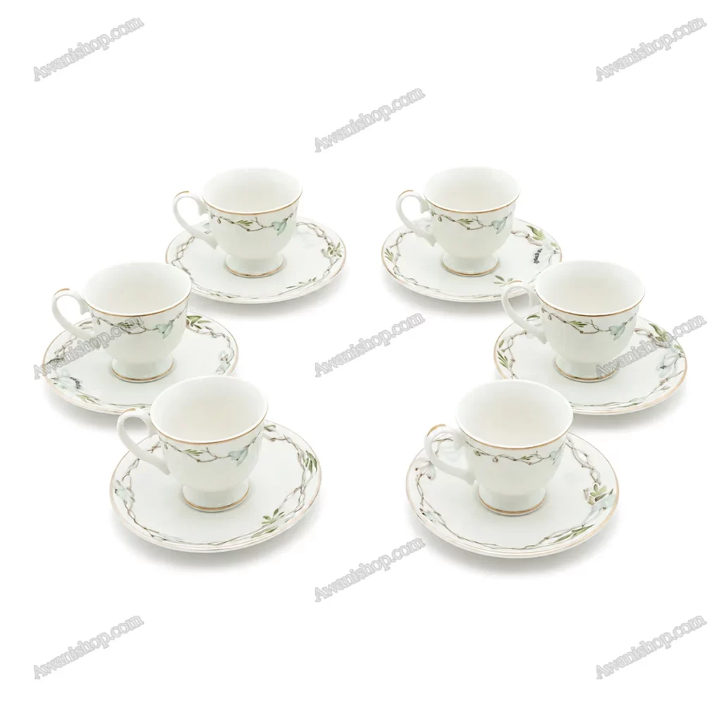 Tea and Milk Cups 12 Pcs