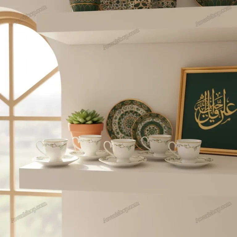 Tea and Milk Cups 12 Pcs — Home Decor