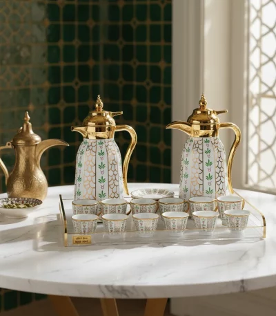 Traditional Arabic Tea & Coffee Set 21 Pcs — Daily Rituals