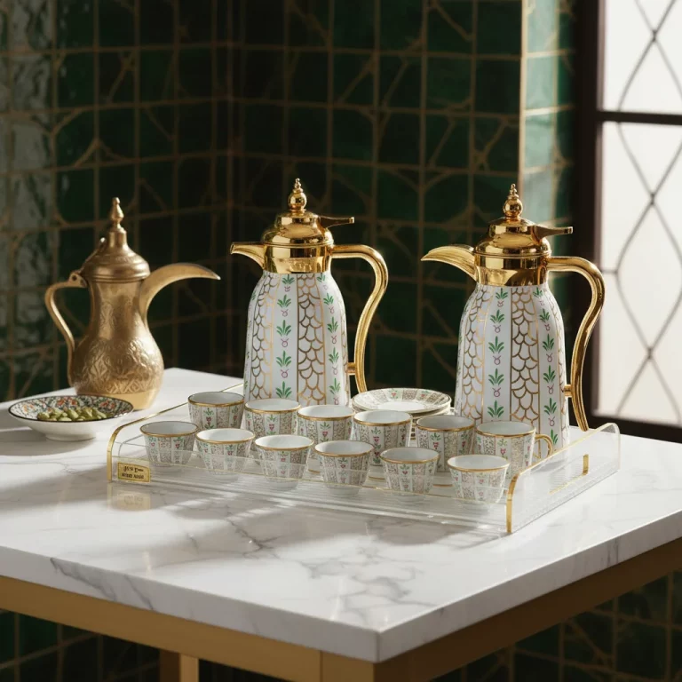 Traditional Arabic Tea & Coffee Set 21 Pcs — Elegant Gifting