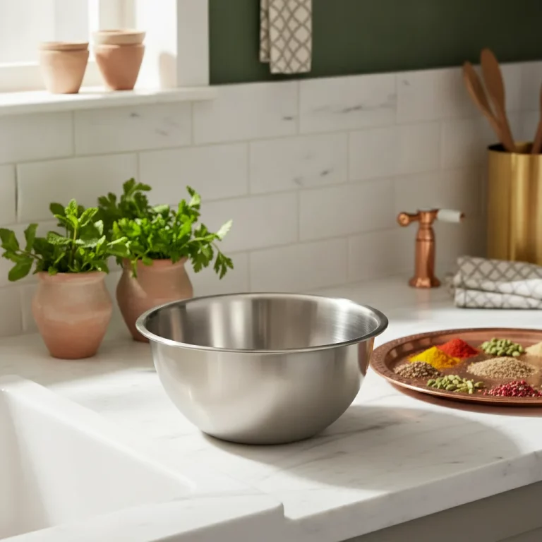 Bhalaria Stainless Steel Mixing Bowl — Large-Scale Cooking
