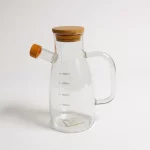Borosilicate Glass Oil and Vinegar Dispenser Cruet