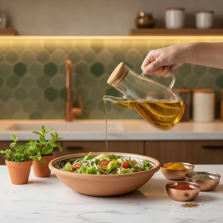 Borosilicate Glass Oil Dispenser Cruet with Bamboo Lid — Eco-Conscious Consumers