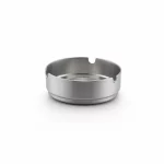 Brushed Metal Round Ashtray
