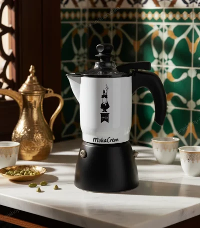 Classic Espresso Maker with Crema Piston – 3 Cup — Creative Coffee Crafting