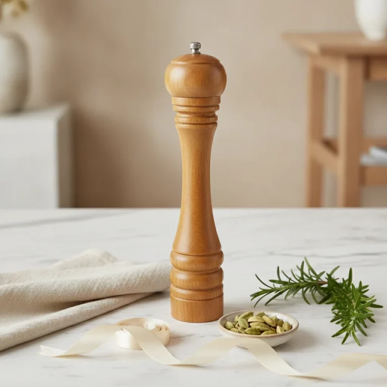 Classic Wooden Salt and Pepper Grinder Mill — Elegant Gift Giving