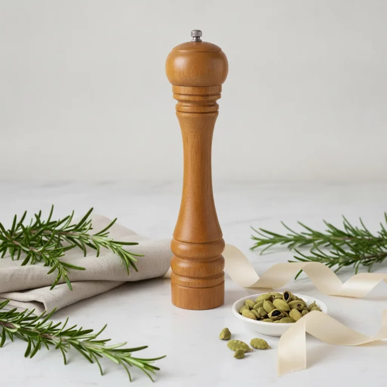 Classic Wooden Salt and Pepper Grinder Mill — Elegant Gift Giving