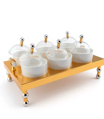 6-Compartment Nuts and Sweets Server