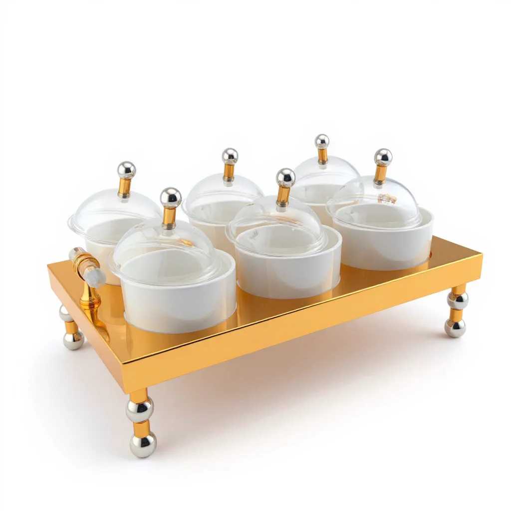 6-Compartment Nuts and Sweets Server