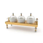 3-Compartment Nuts and Sweets Server — view 2