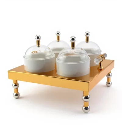 4-Compartment Nuts and Sweets Server