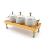 3-Compartment Nuts and Sweets Server