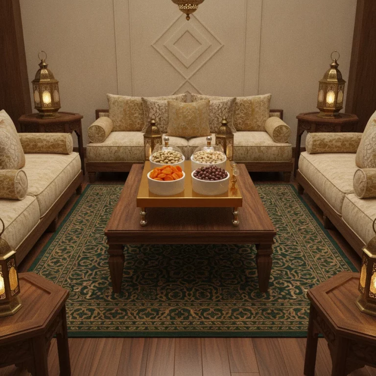 4-Compartment Nuts and Sweets Server — Modern Living Room Display