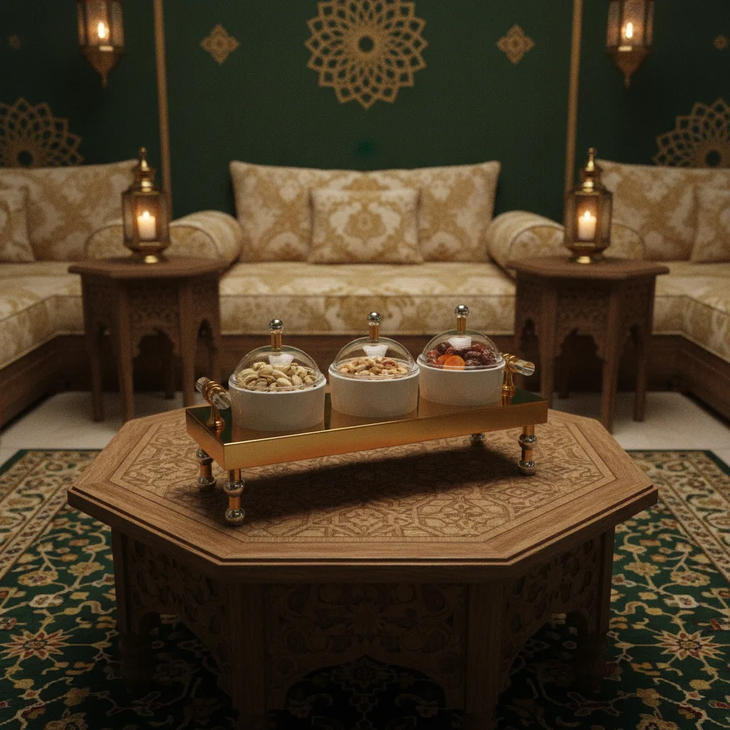 3-Compartment Nuts and Sweets Server — Refined Corporate Events