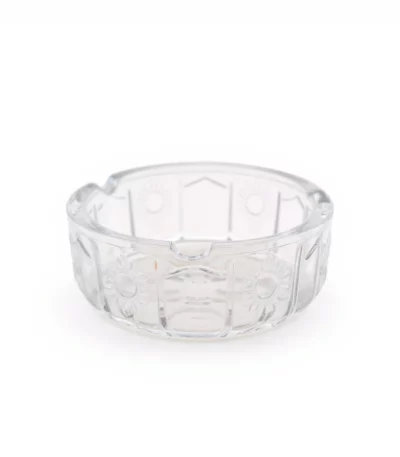 Crystal-Cut Glass Ashtray