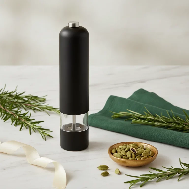 Electric Battery-Operated Salt and Pepper Grinder — Holiday Gifting