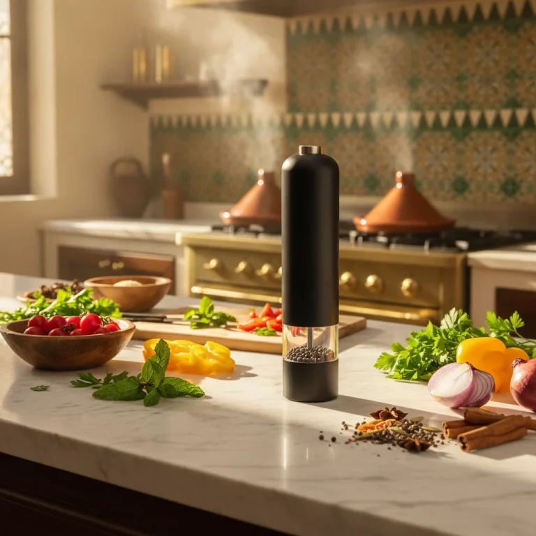 Electric Battery-Operated Salt and Pepper Grinder — Home Cooks