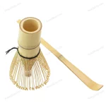 Bamboo Matcha Whisk and Scoop Set – 2 Piece