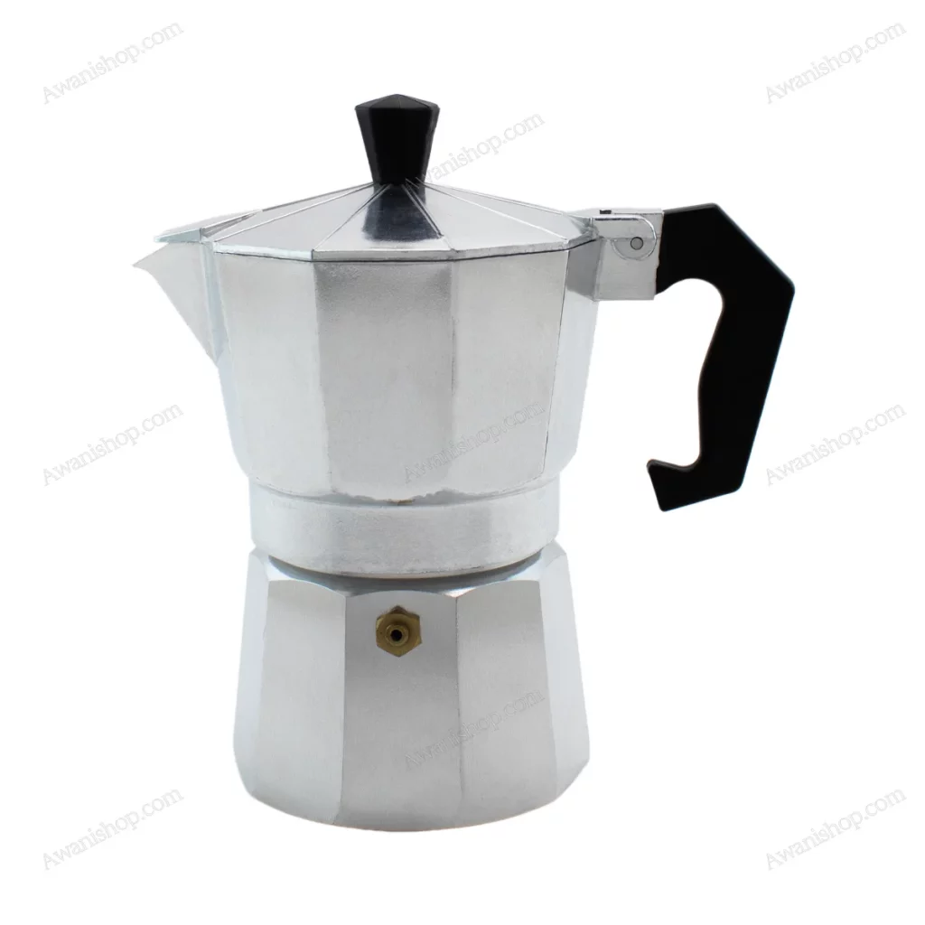 Espresso Moka Pot 200ml – Silver