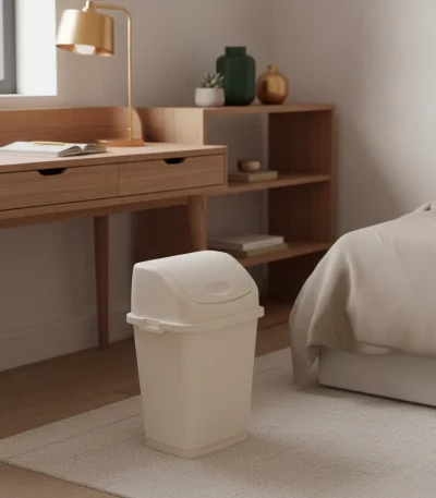 Fantasy 5L Swing-Top Waste Bin — Dormitories