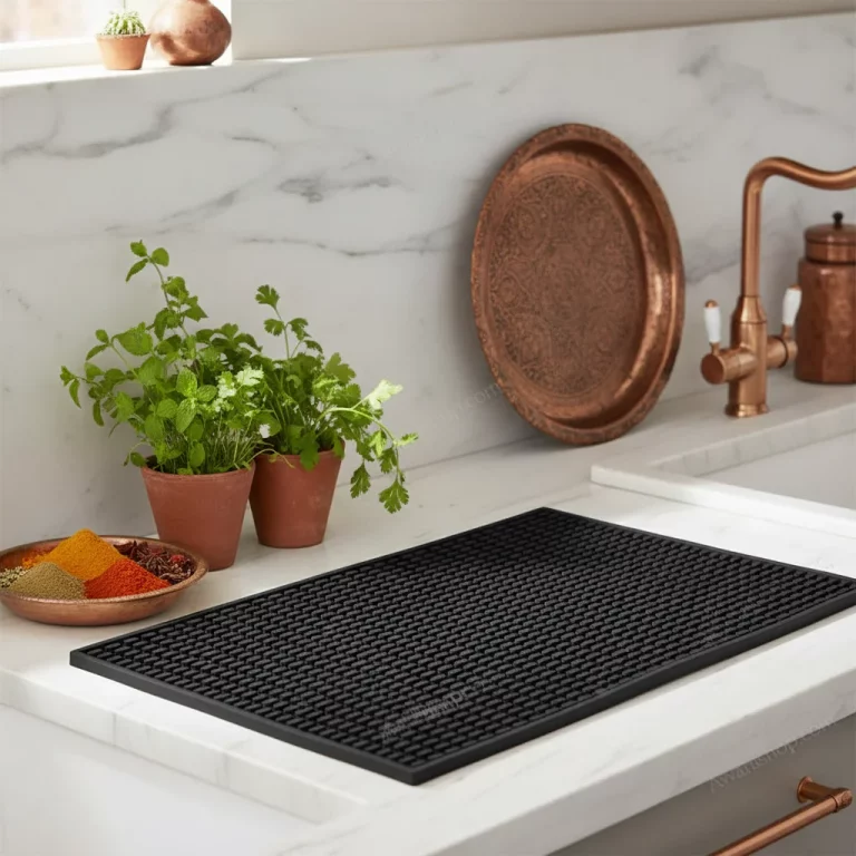 Homestia Food-Grade Silicone Bar Mat 45×30cm — Dining Areas
