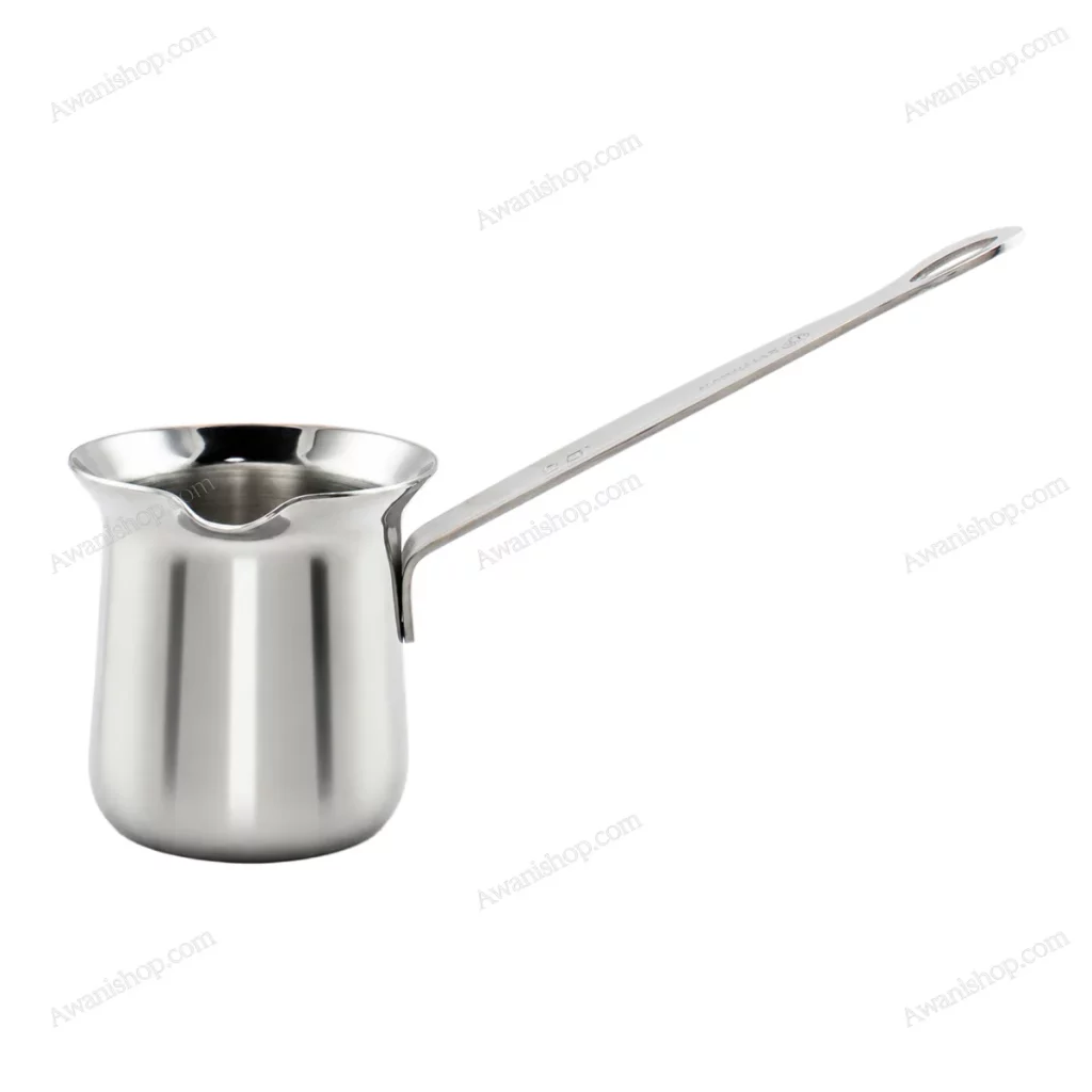 Korkmaz Turkish Coffee Pot – Stainless Steel Cezve 270 ml