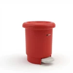 Limon Cylindrical Pedal Waste Bin — view 3
