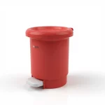 Limon Cylindrical Pedal Waste Bin — view 4