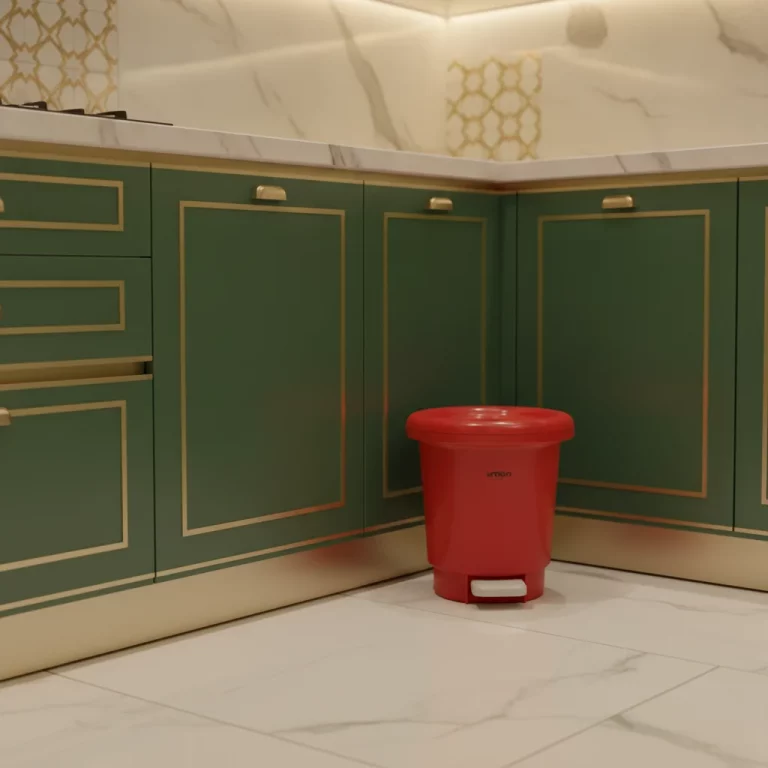Limon Cylindrical Pedal Waste Bin — Family Homes