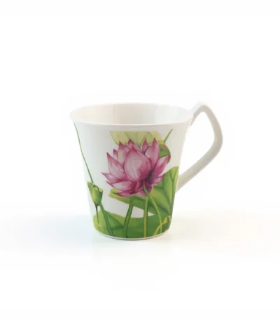 Lotus Flower Ceramic Mug