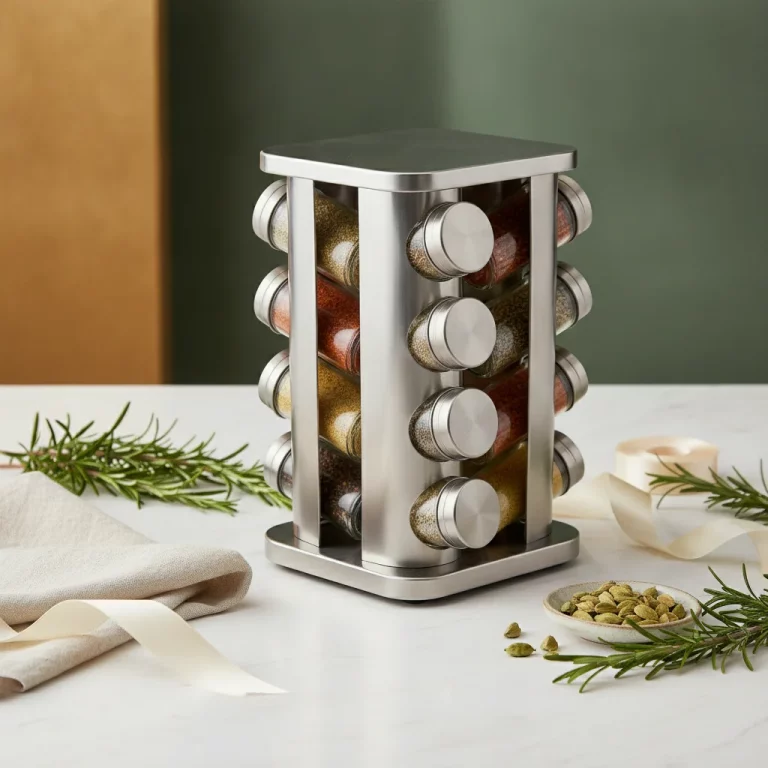 Mika Home 16-Piece Revolving Spice Carousel Rack — Gift Seekers