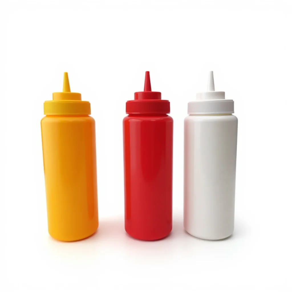 Opaque Plastic Squeeze Bottle 950ml — view 2 Opaque Plastic Squeeze Bottle 950ml — view 2