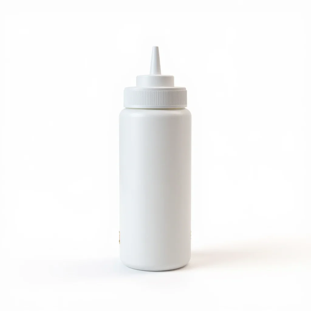 Opaque Plastic Squeeze Bottle 950ml — view 3